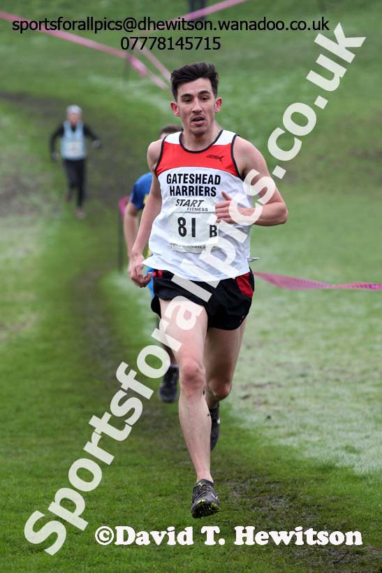 Senior men, Durham Cathedral Cross Country Relays. Photo: David T. Hewitson/Sports for All Pics